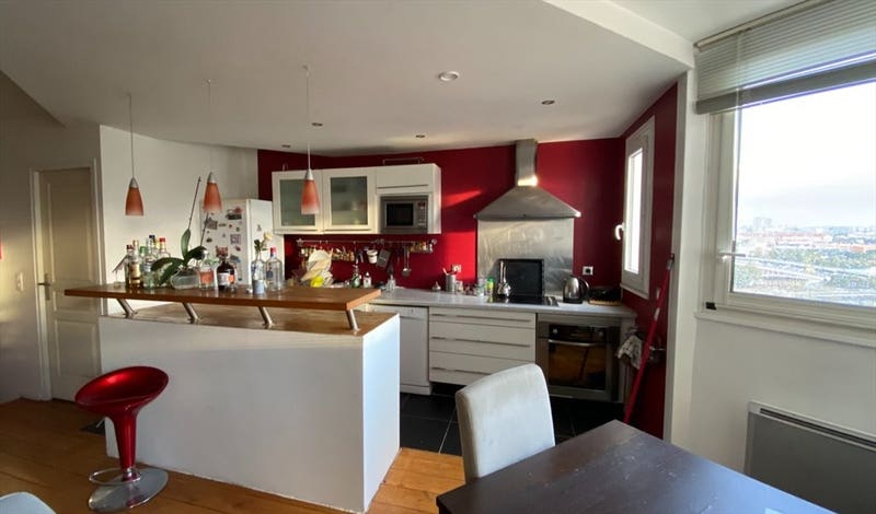 Au pied du T2 - Duplex lumineux vue Seine Photo principale