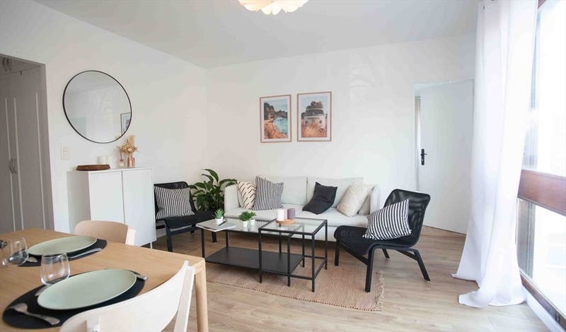 Chambre en coliving avec salle de bain privée, entière Photo principale