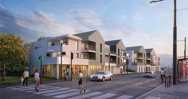 Photo 1: A deux pas d'une station de Tramway, l'appartement est à l'arrière de la Résidence, supprimant le