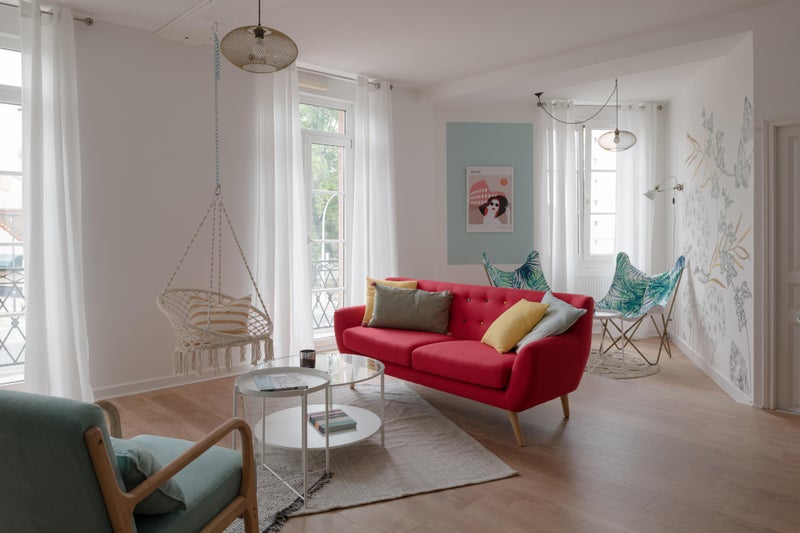 Photo 1: Salon avec cuisine ouverte de 42m2