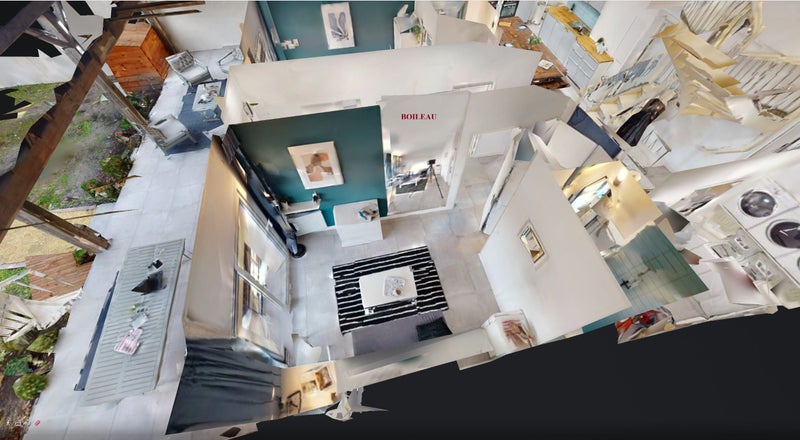 Photo 1: Un studio sur terrasse.