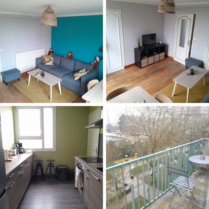 Photo 1: Pièces de vie à partager