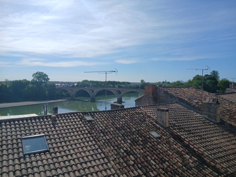 Photo 1: vue sur Garonne coté pont sud ouest