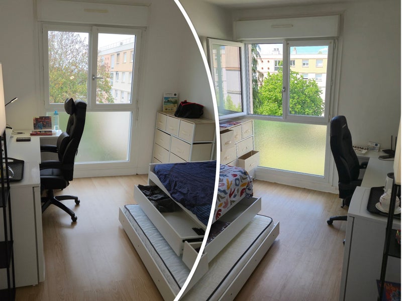 Photo 1: Les 2 chambres