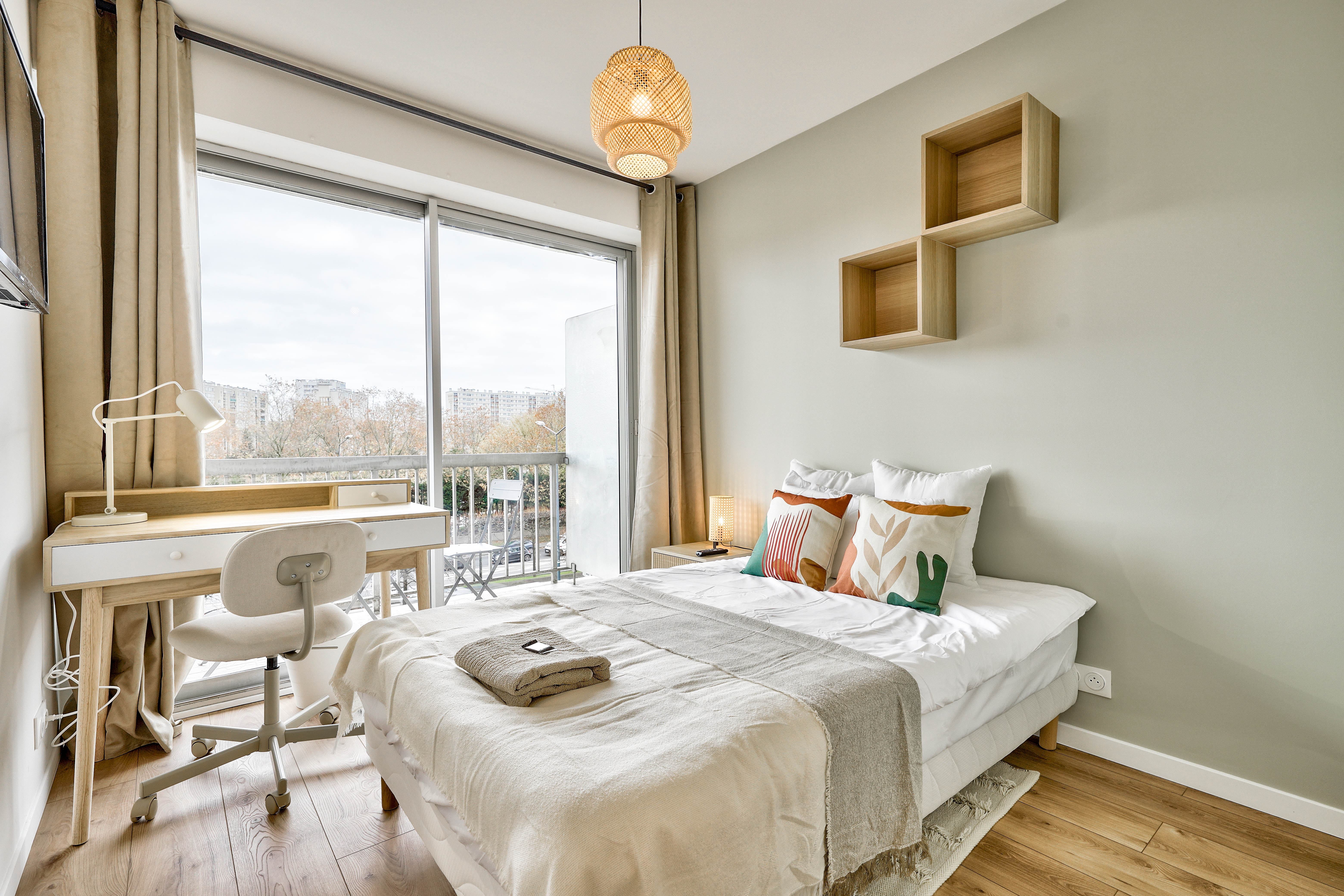 Jolie chambre avec douche privée magnifique appart Photo principale