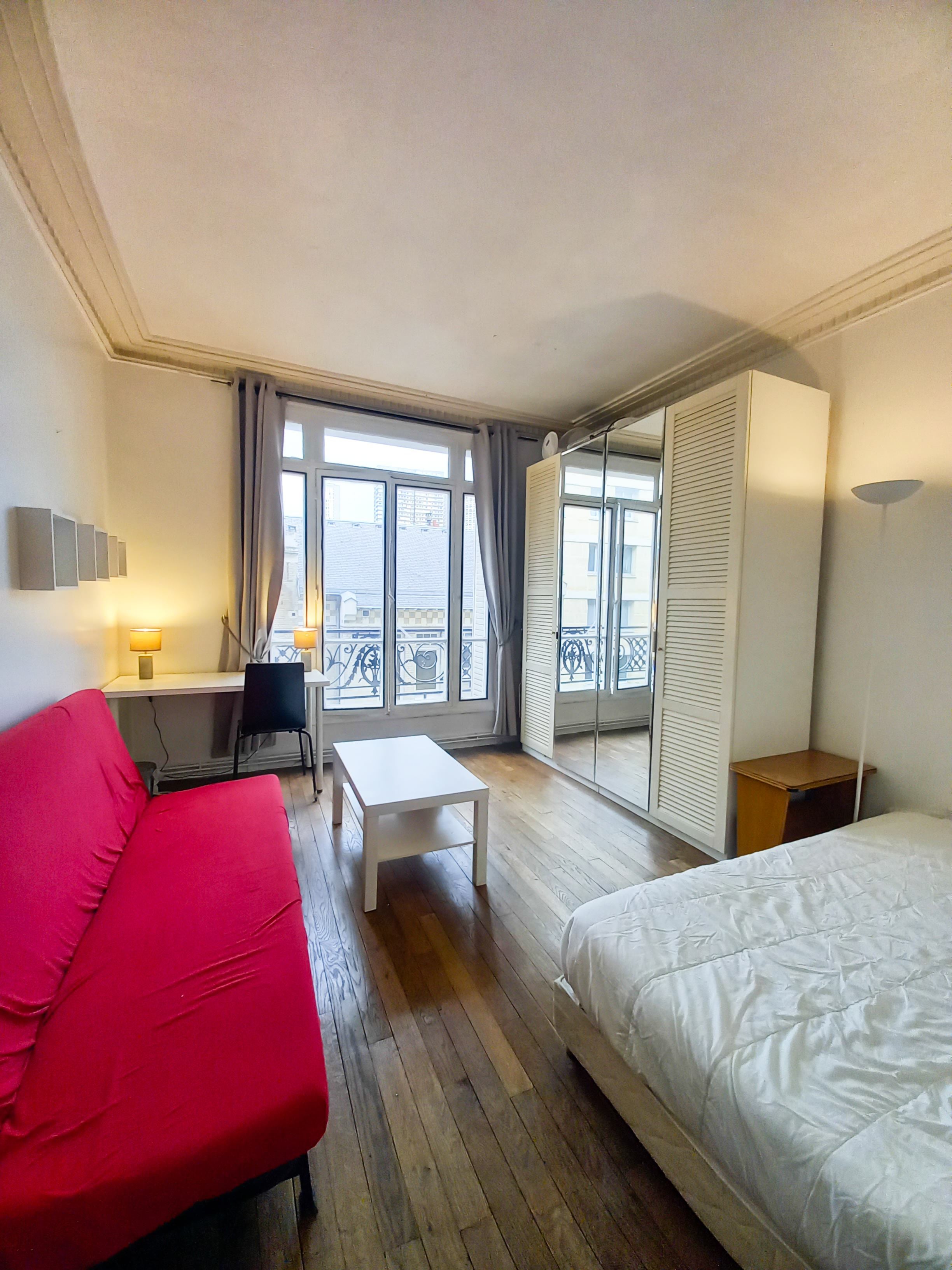Belle chambre Paris 16e. Spacieux - vue Seine Photo principale