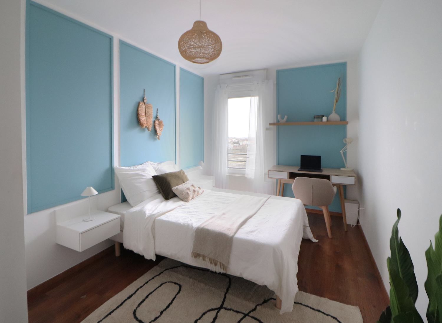 Chambre scandinave de 14 m² à louer en coliving à  Photo principale