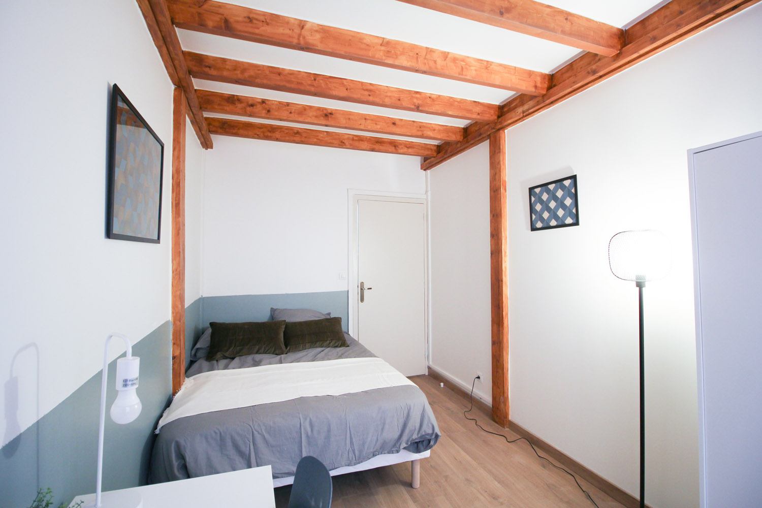 Chambre chaleureuse et lumineuse – 12m² Photo principale