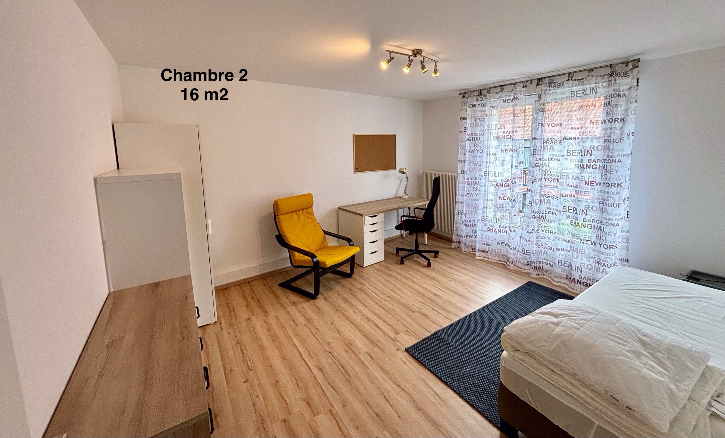 Belle chambre 16m2 dans appartement 70m2 Neudorf Photo principale