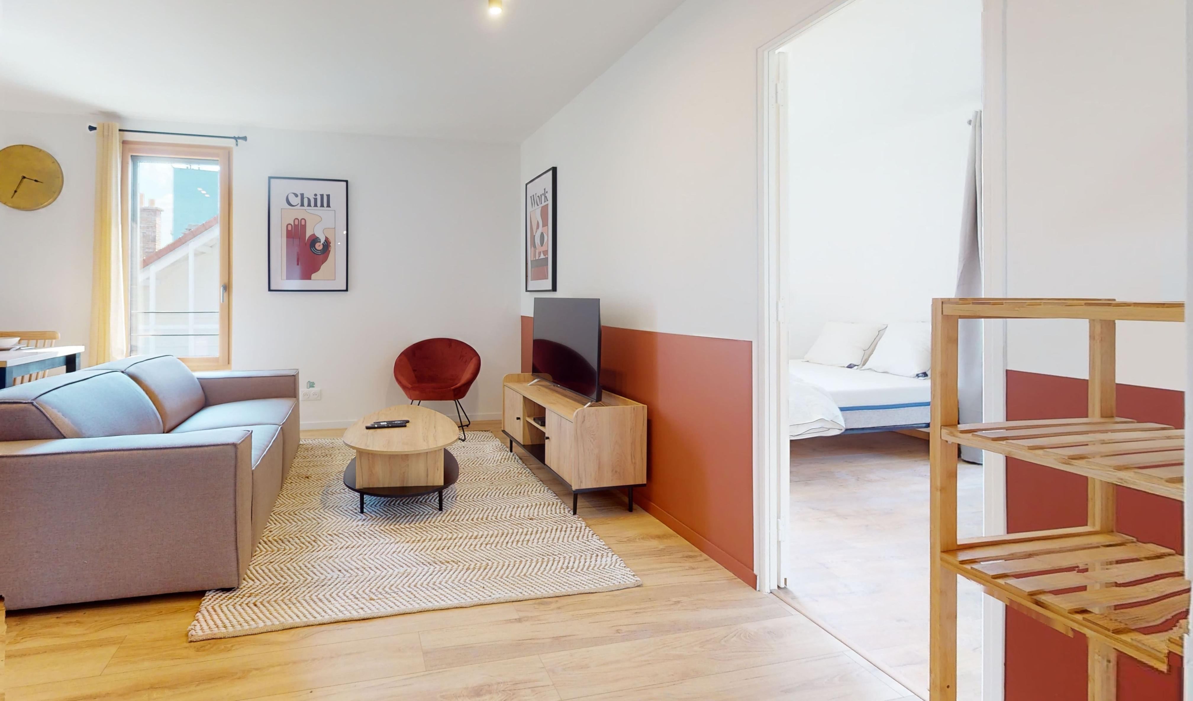 Colocation à Saint-Denis : Appartement de 80m2 Photo principale