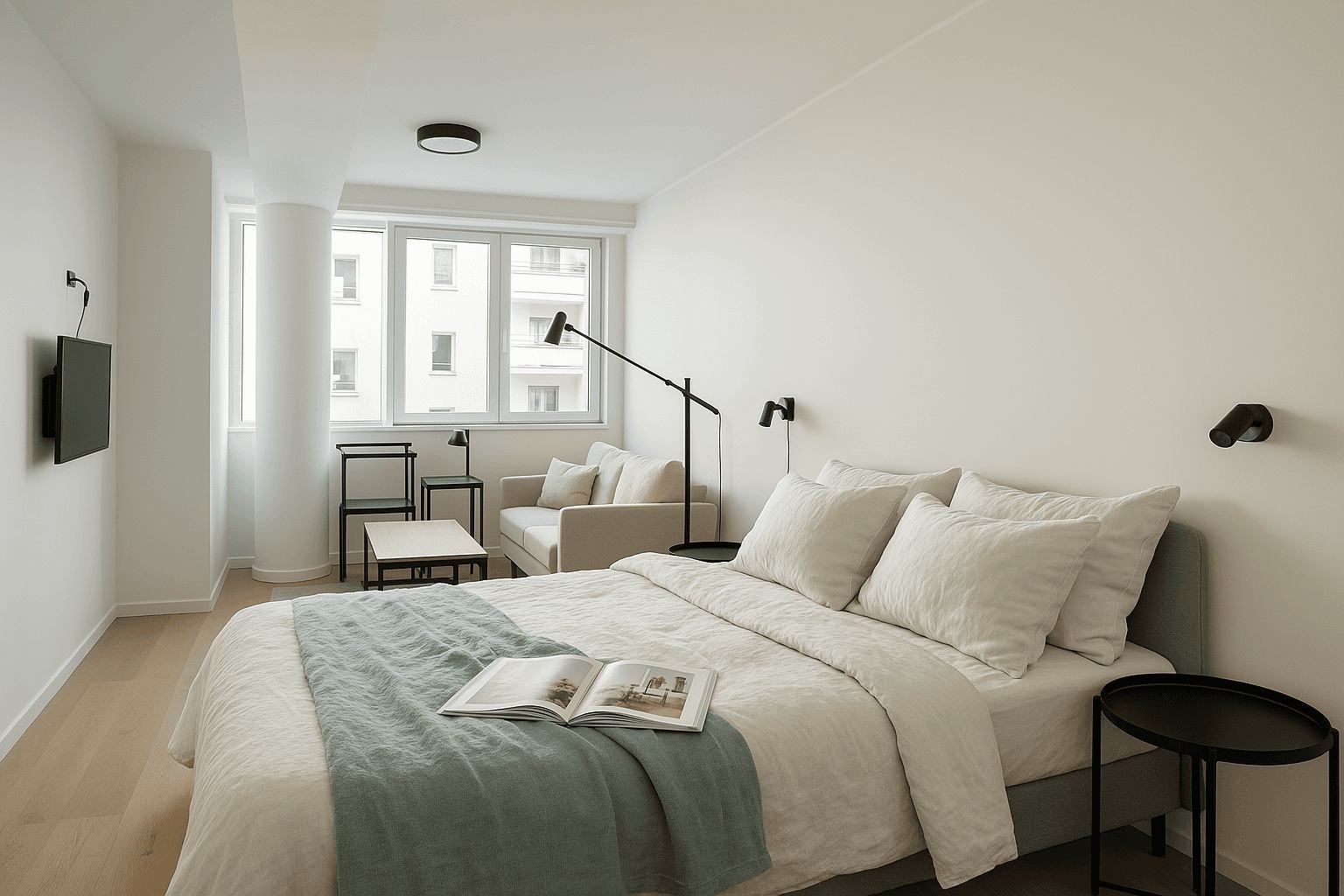 Chambre disponible - appartement - Paris (92110) Photo principale