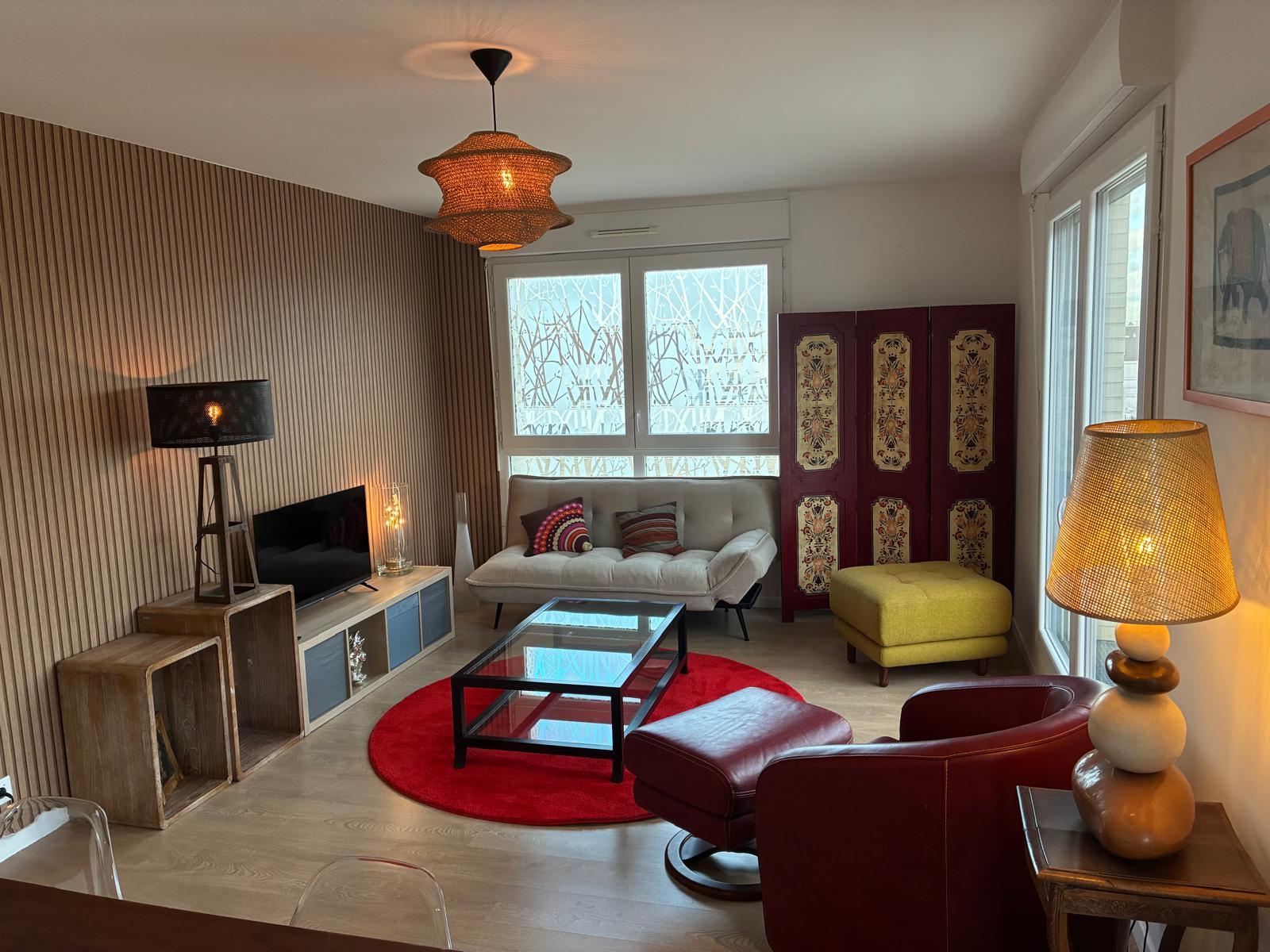 Appartement standing meublé terrasse 4 pièces 81m² Photo principale