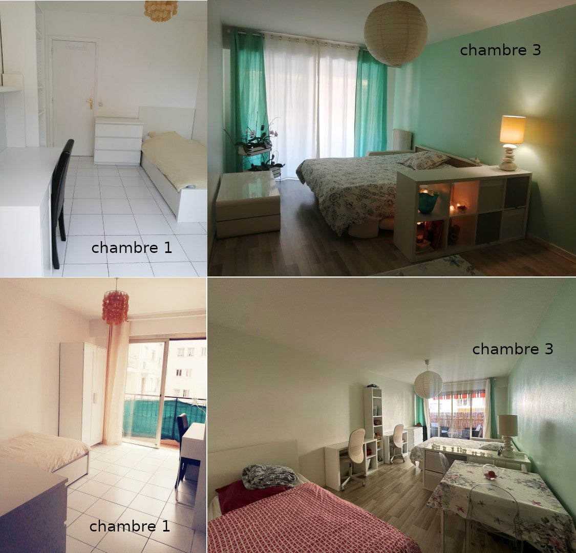 Coloc étudiante appart 65m2 - 2 chambres dispo Photo principale