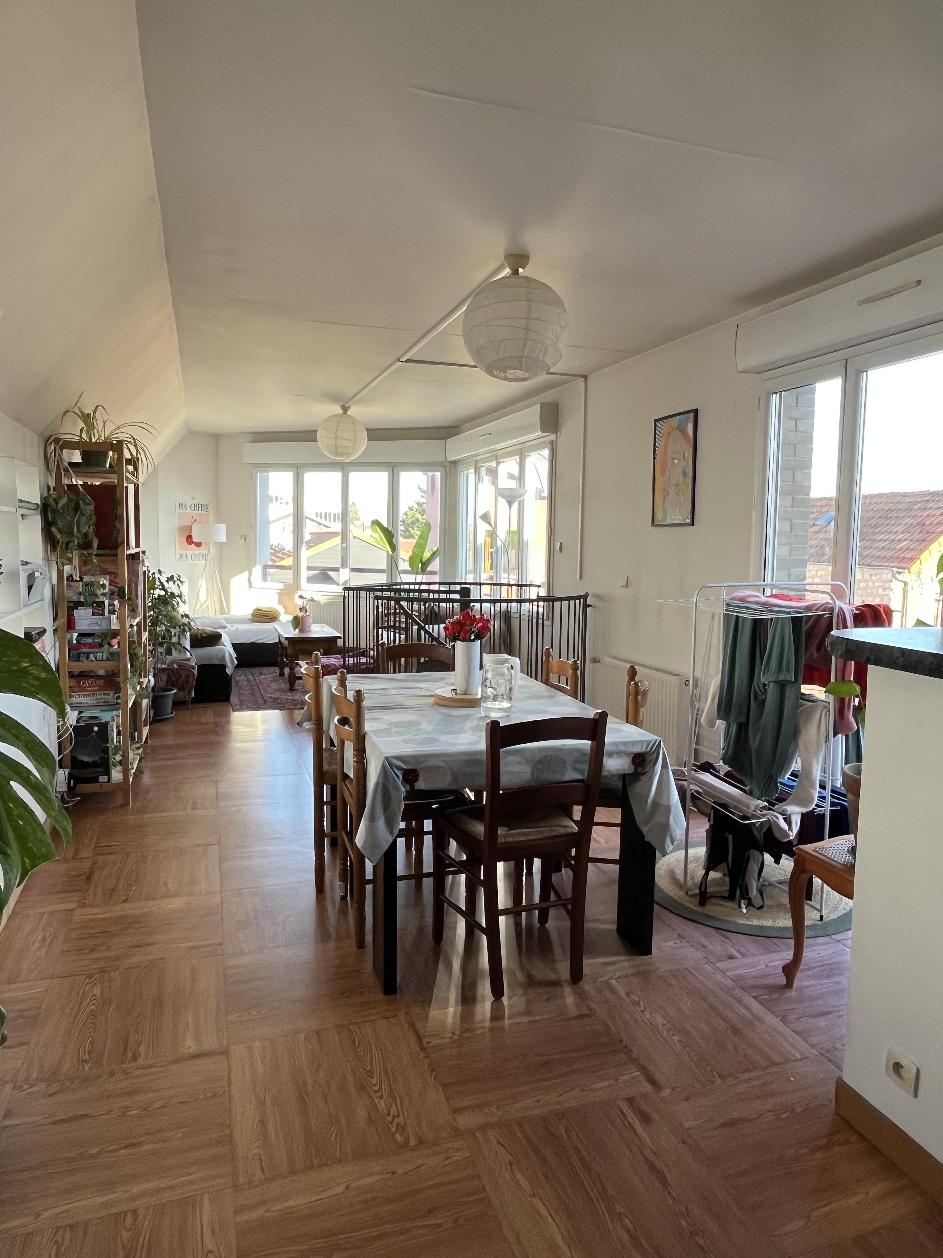 Colocation triplex 100m2 Issy-les-Moulineaux Photo principale