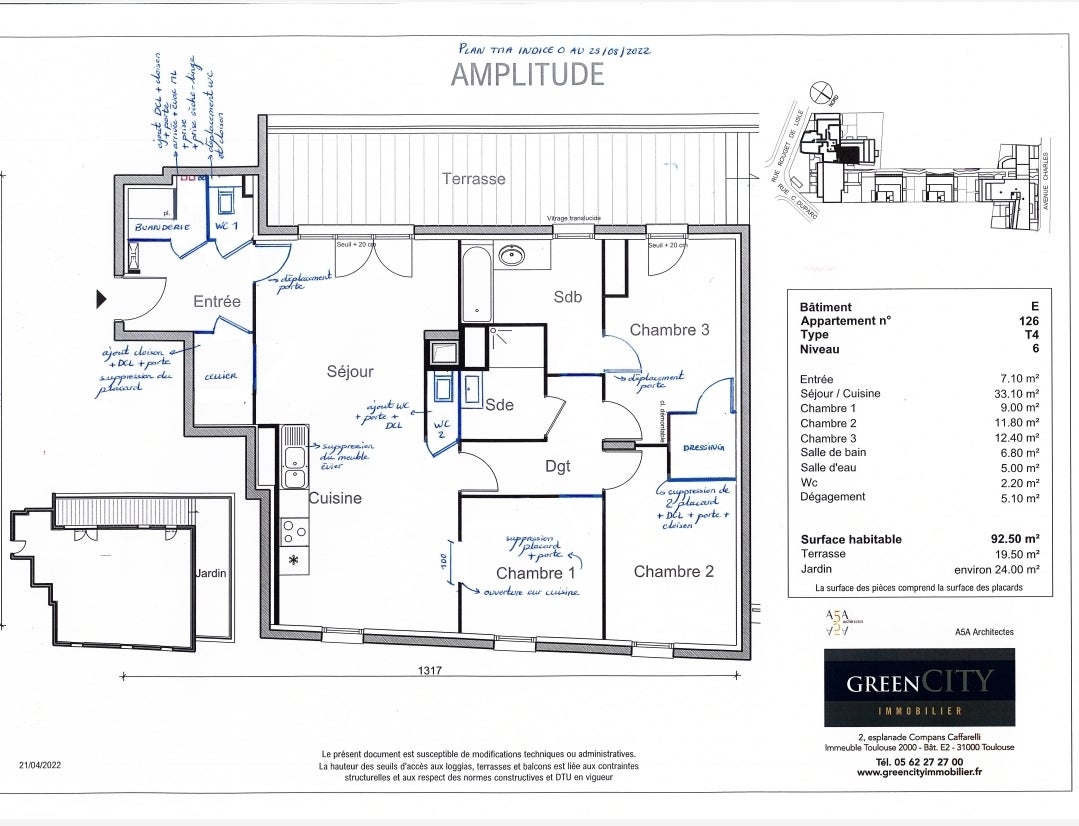 Location appartement- Face à la Défense  Photo principale