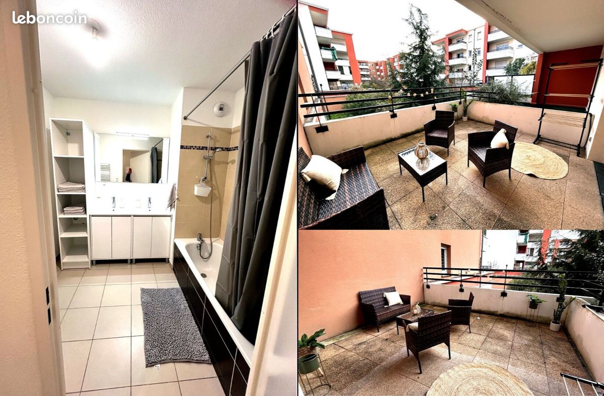 3 Chambres MeublÉEs Coloc – 77 M² – Balcon - Metro Photo principale