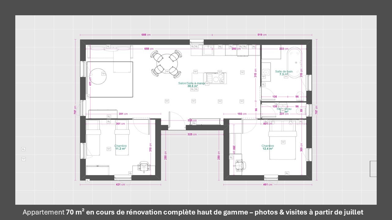 Colocation Premium – Gare Hendaye 5 Mn Photo principale