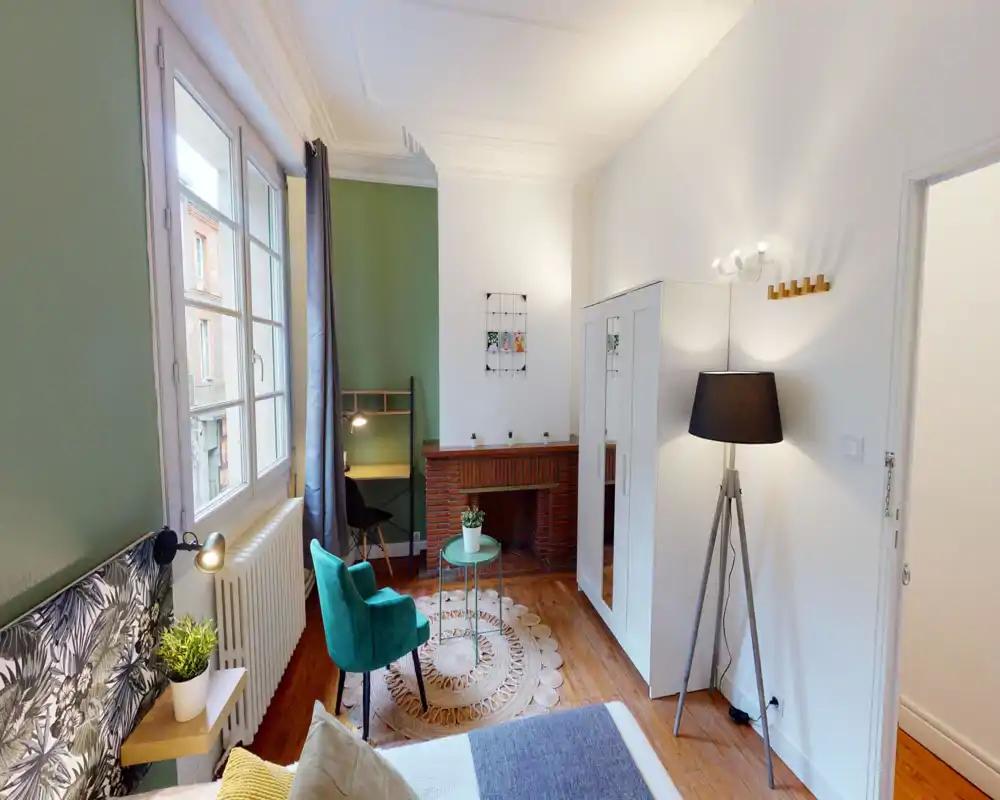 Colocation 50 Colombette-Chambre 3 Photo principale