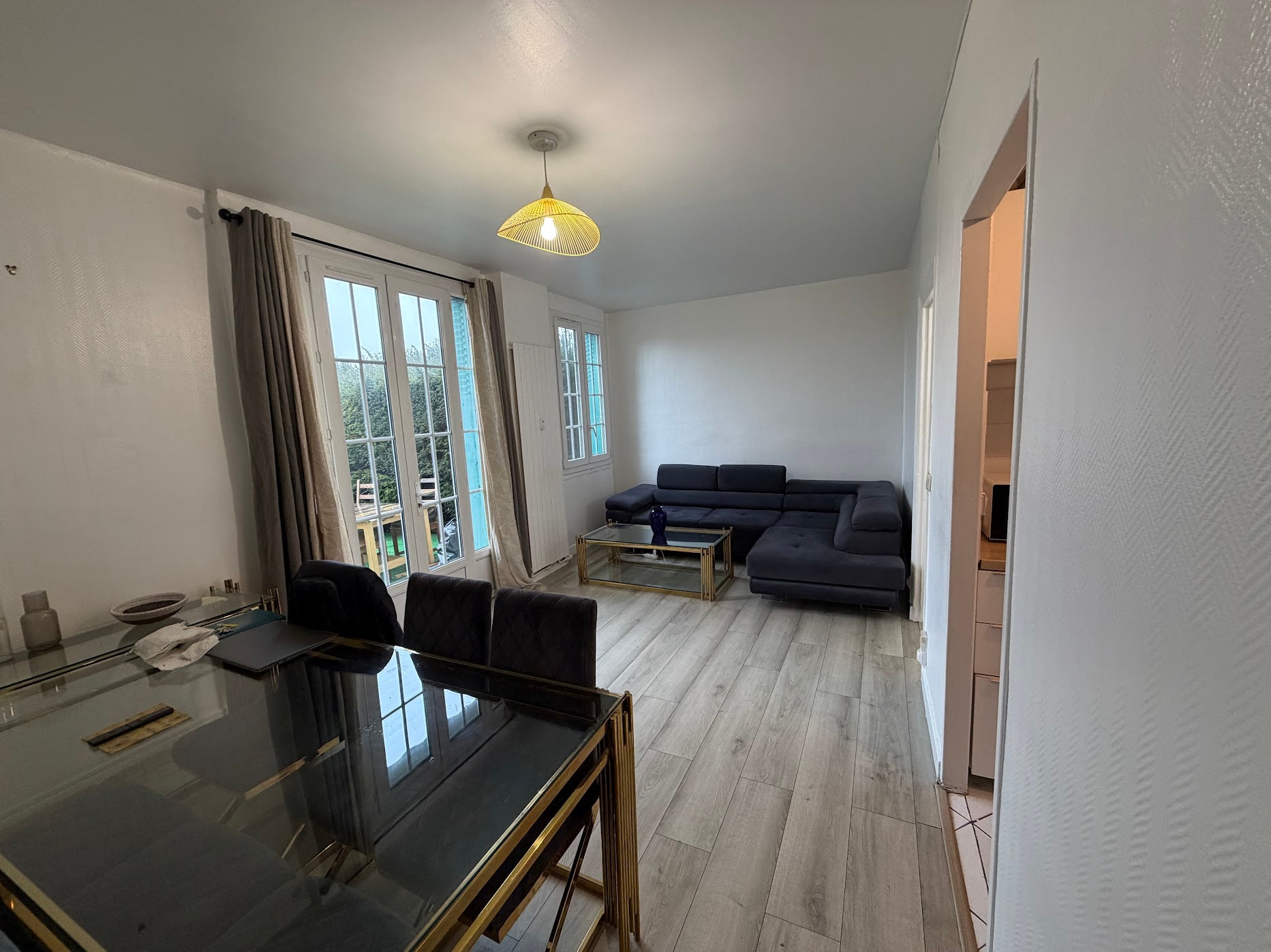 Appartement meuble avec jardin prive  - RER A  Photo principale