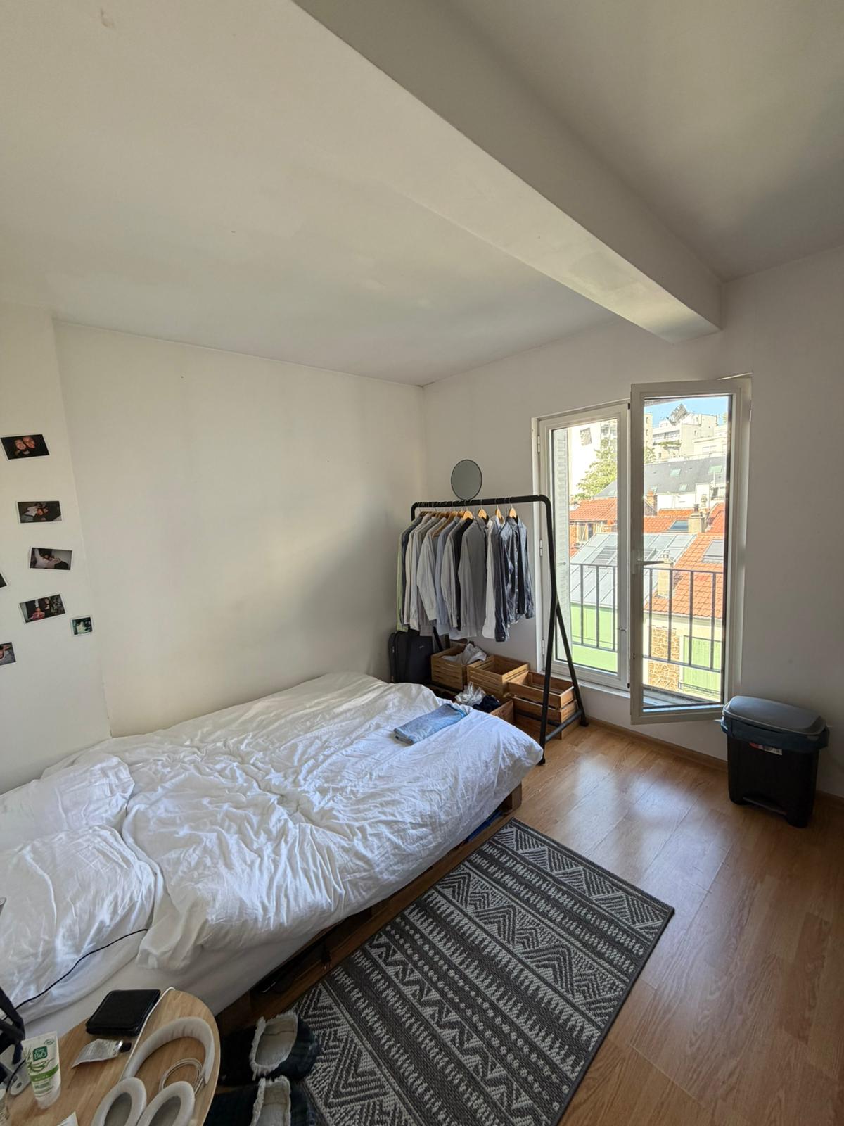 Chambre disponible colocation – Mouzaïa Paris 19 Photo principale