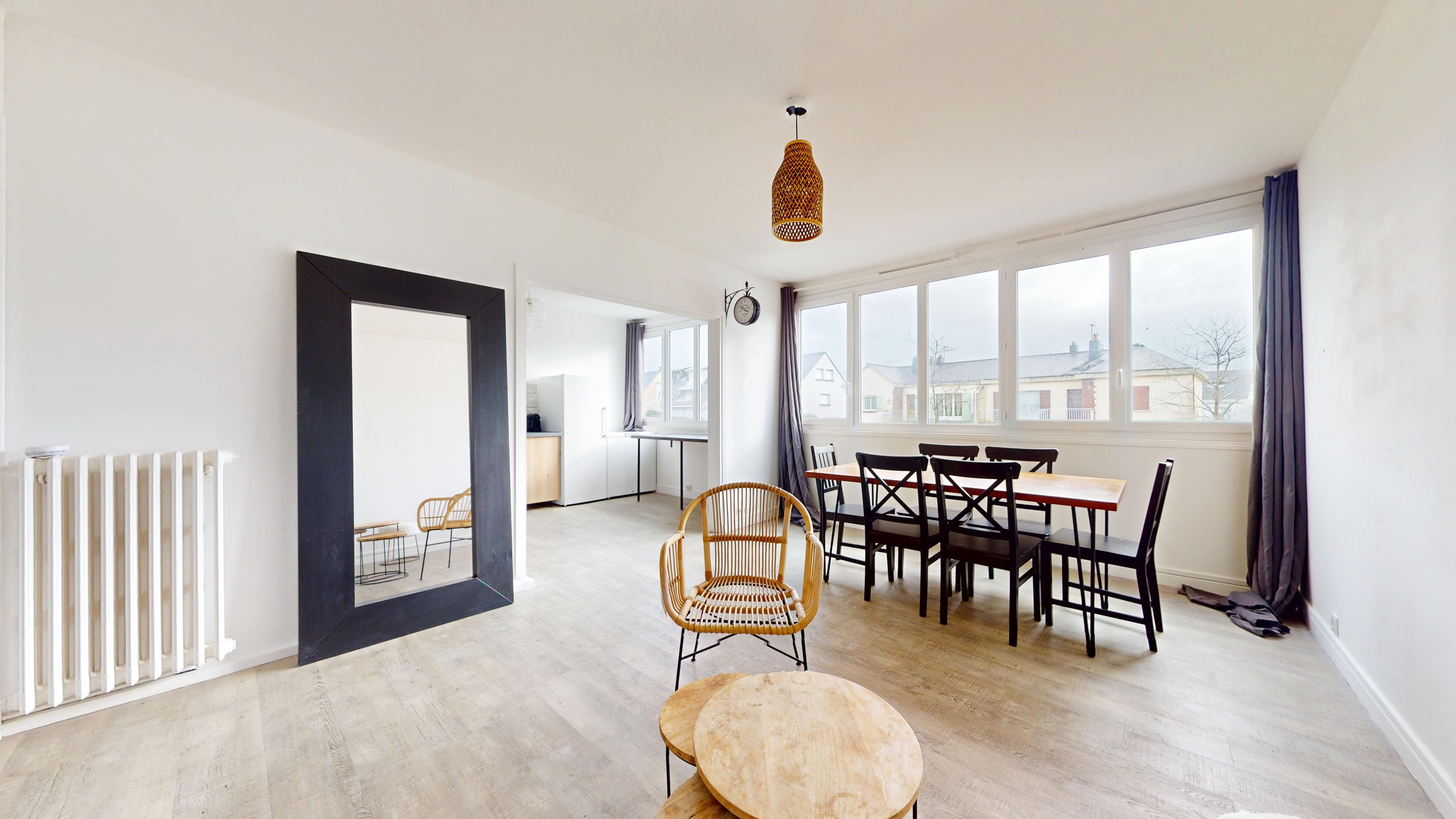 Chambre lumineuse en colocation – Nantes Ouest | S Photo principale