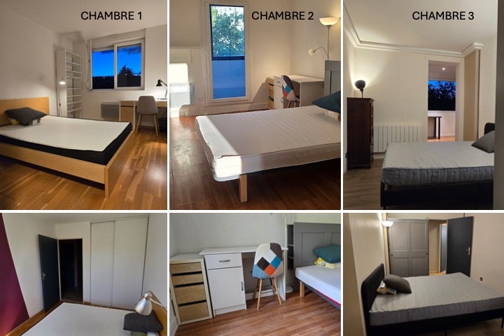 Colocation 3 chambres 96m2 Lyon 7 Berges du Rhone Photo principale