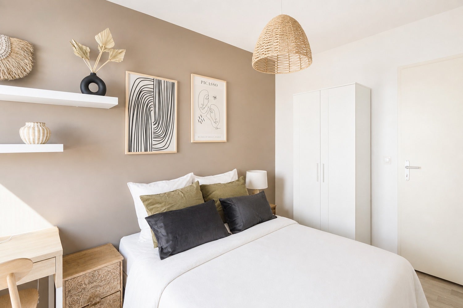 Chambre confortable de 10 m² à louer en coliving à Photo principale