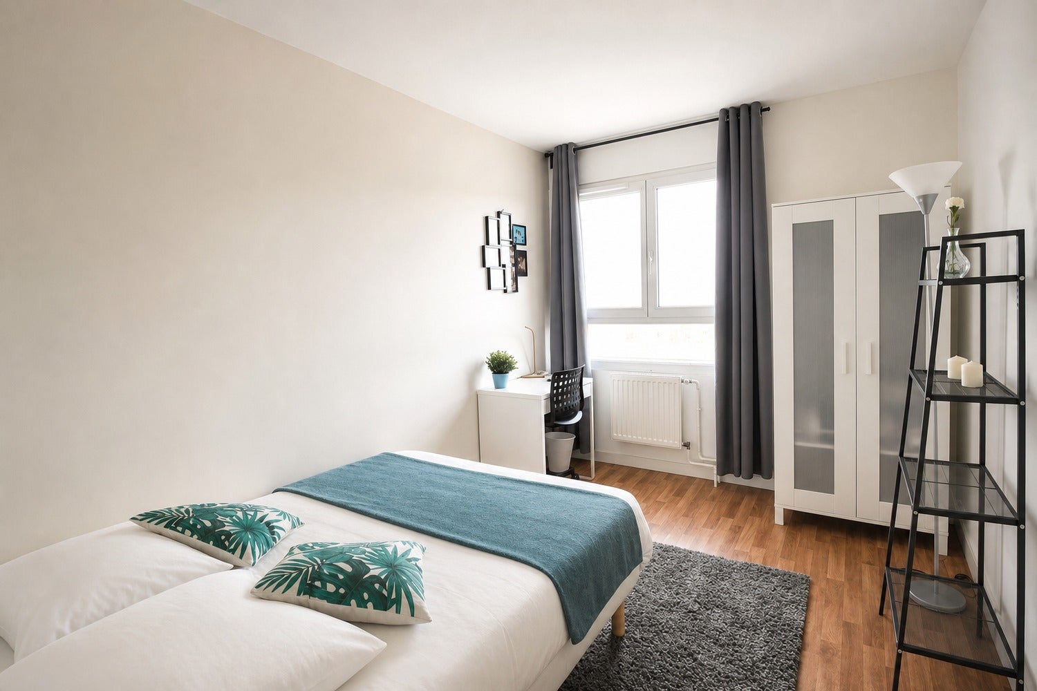 Chambre chaleureuse et lumineuse – 10m² Photo principale