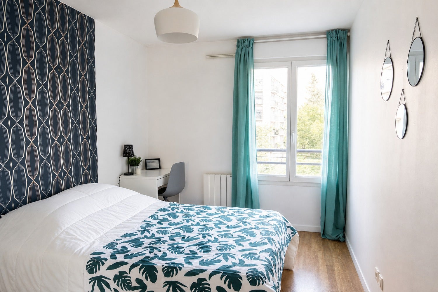 Belle chambre chaleureuse – 12m² Photo principale