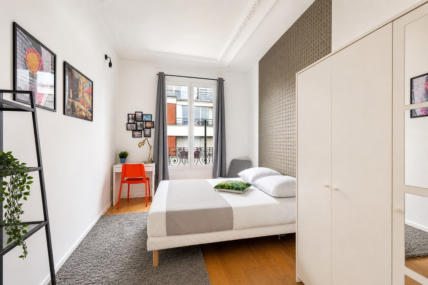 Chambre chaleureuse et lumineuse – 12m² Photo principale