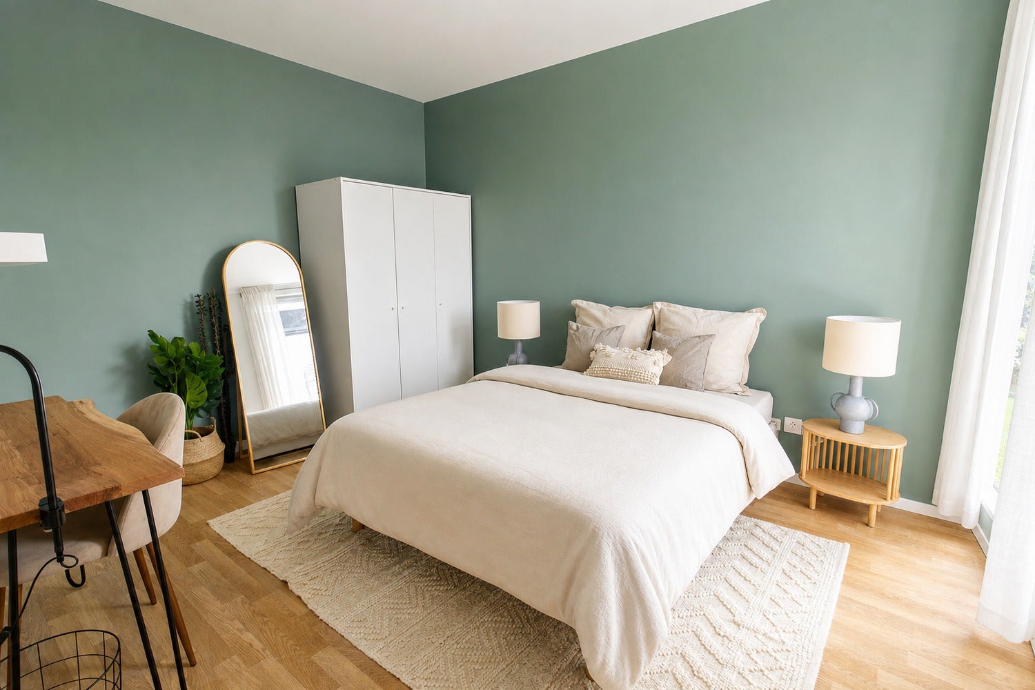 Spacieuse chambre de 12 m² en coliving à Paris Photo principale