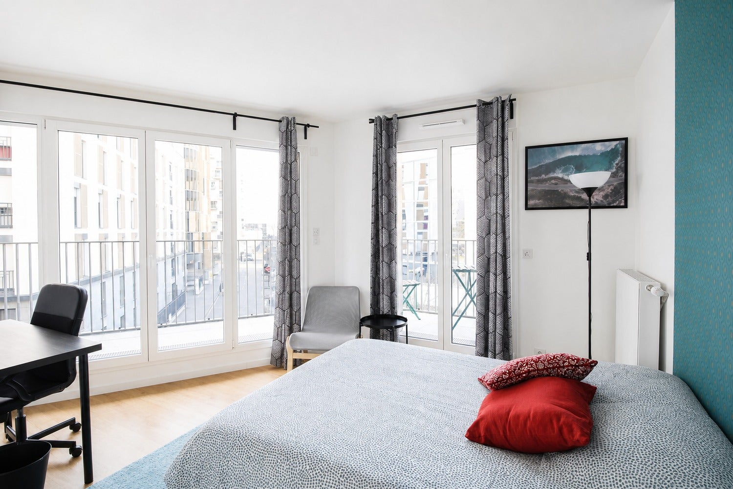 Chambre lumineuse et calme – 13m² Photo principale