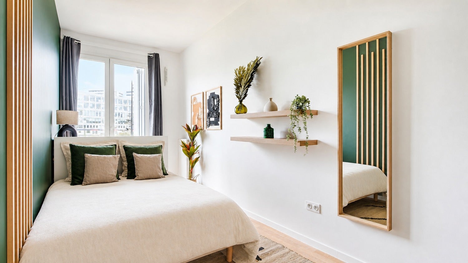 Chambre cocooning de 12 m² en coliving à Rosa Park Photo principale
