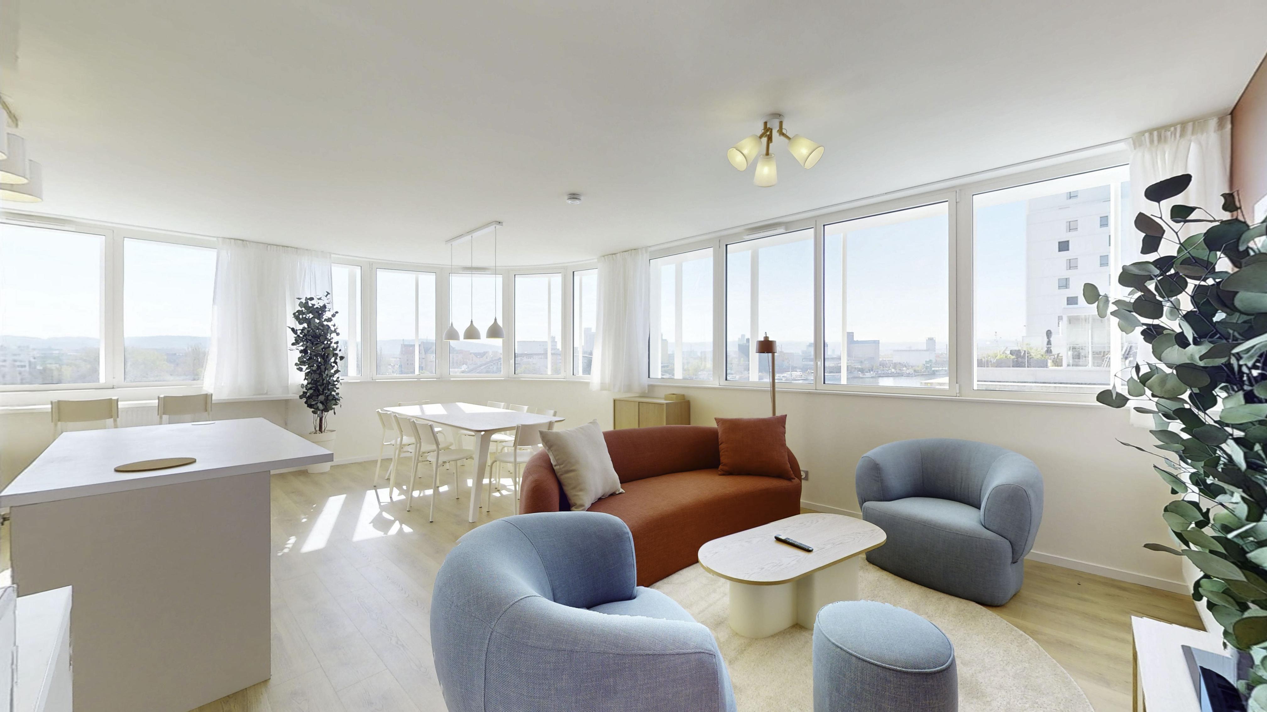 Résidence à Huningue : Appartement de 109m2 Photo principale