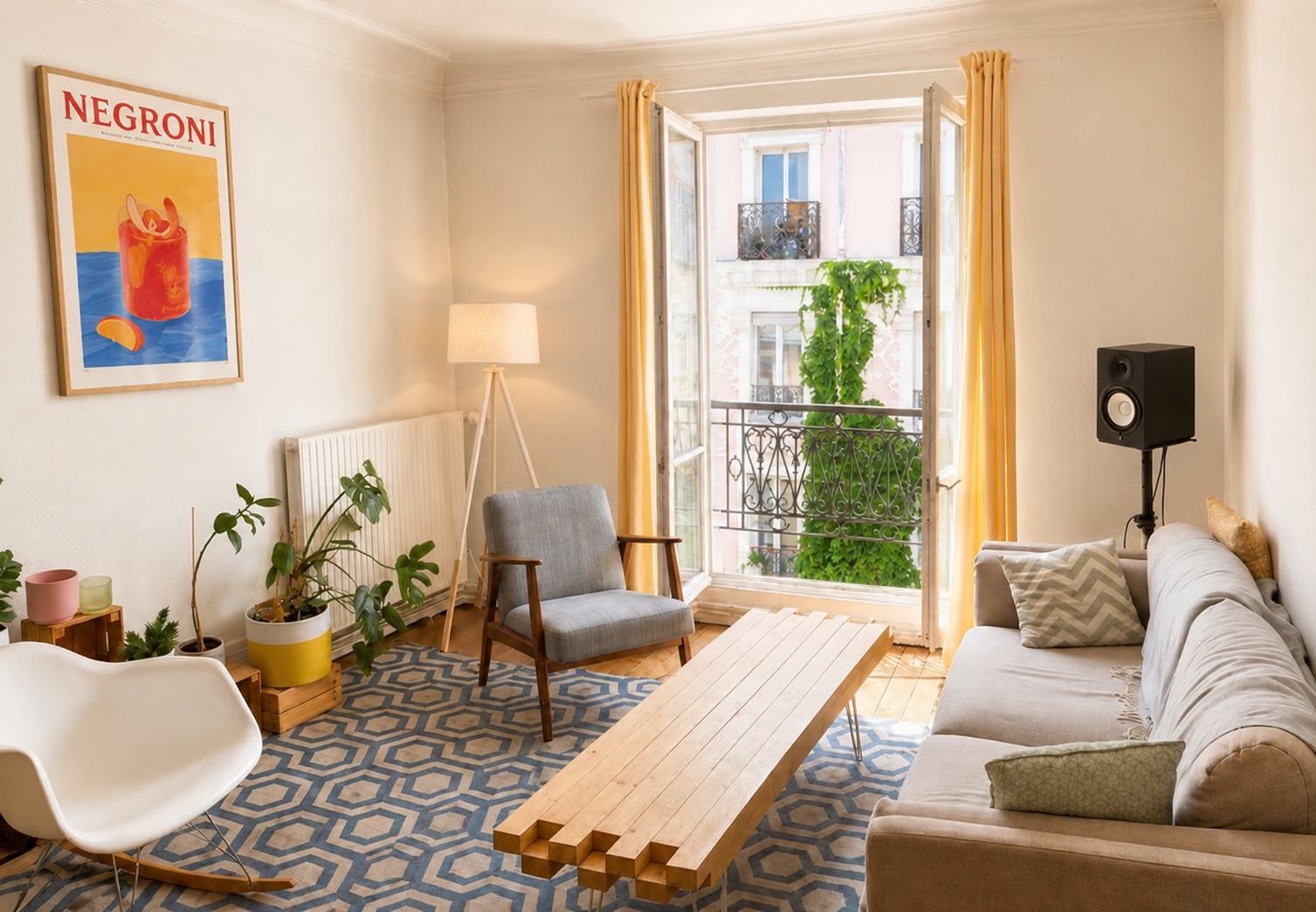Colocation à Montmartre avec vue Photo principale